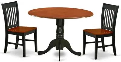 Dining Room Set Black & Cherry