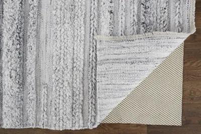 Alden 8637F Gray/Silver/Ivory 10' x 14' Rug