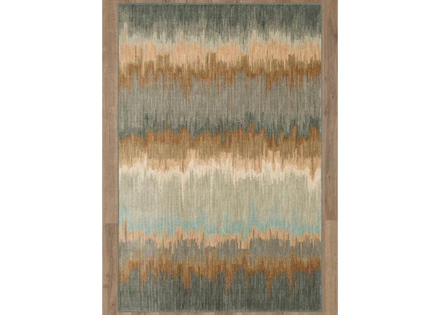 Euphoria Cashel Abyss Blue 5' 3" X 7' 10" Rug