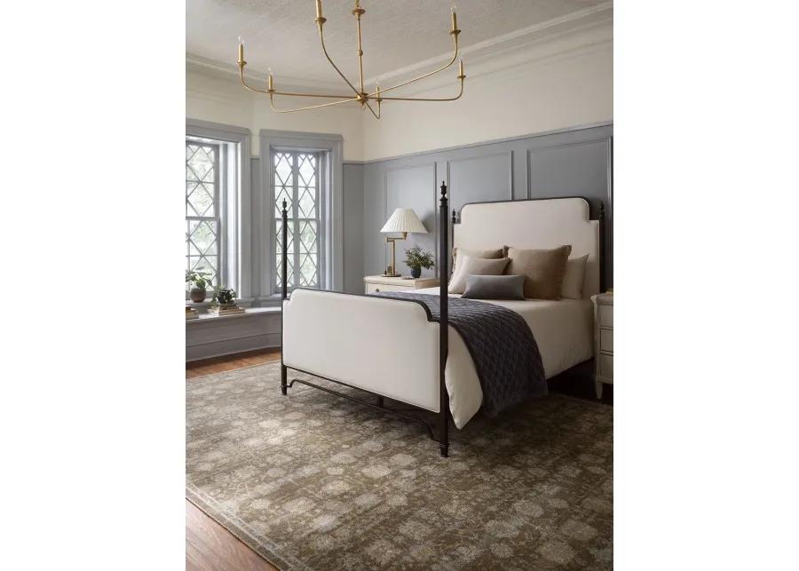 Mona Bark/Natural 3'7" x 5'7" Accent Rug by Magnolia Home by Joanna Gaines x Loloi