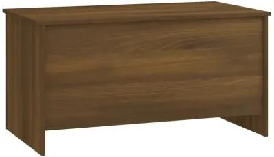 Coffee Table Brown Oak 40.2"x21.9"x20.7" Engineered Wood