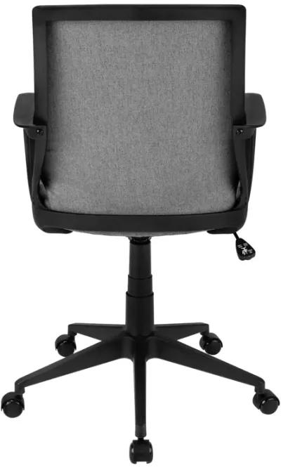 Monarch Specialties I 7297 Office Chair, Adjustable Height, Swivel, Ergonomic, Armrests, Computer Desk, Work, Metal, Mesh, Black, Grey, Contemporary, Modern