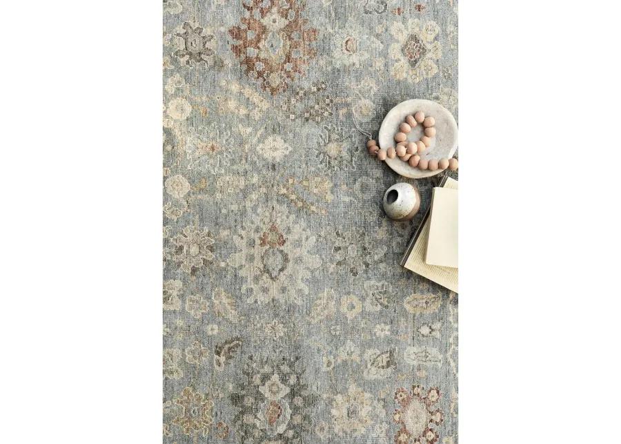 Legacy LZ10 Blue/Multi 6' x 9' Rug