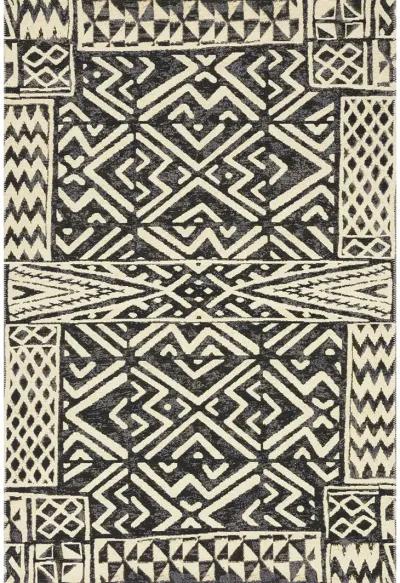 Mika Ivory/Black 10'6" x 13'9" Rug