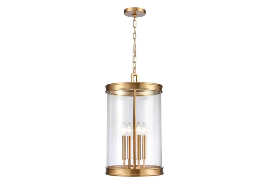 Mendoza 12.75'' Gold Wide 4-Light Pendant