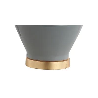 Alba Geometric Ceramicmetal LED Table Lamp