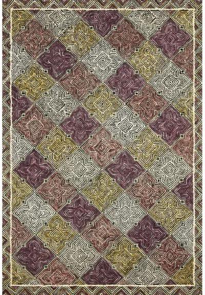 Spectrum SPE03 Charcoal/Multi 8'6" x 12' Rug