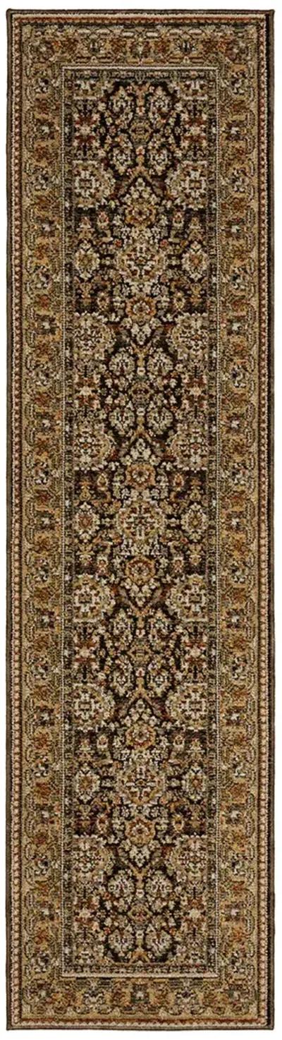 Andorra 5'3" x 7'3" Brown Rug