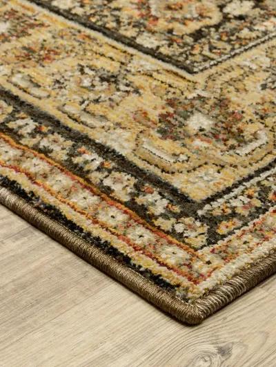 Andorra 5'3" x 7'3" Brown Rug