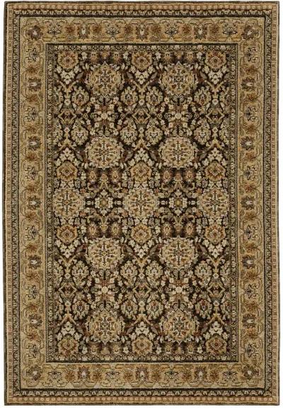 Andorra 5'3" x 7'3" Brown Rug