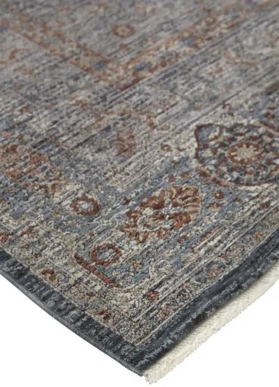 Marquette 3778F Gray/Blue/Red 2'8" x 10' Rug