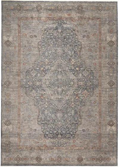 Marquette 3778F Gray/Blue/Red 2'8" x 10' Rug