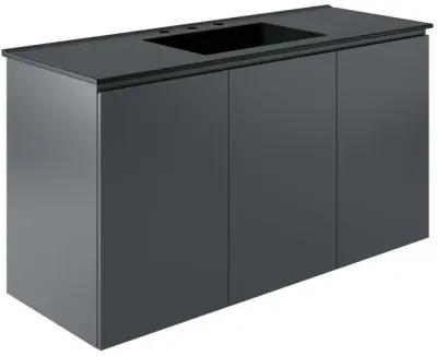 Bryn 48" Wall-Mount Bathroom Vanity