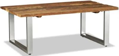 vidaXL Coffee Table Solid Reclaimed Wood 39.4"x23.6"x15", 244586