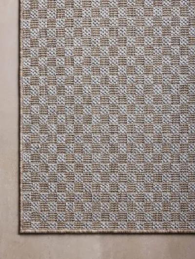 Topanga Natural/Silver 2'3" x 3'9" Area Rug by Amber Lewis x Loloi