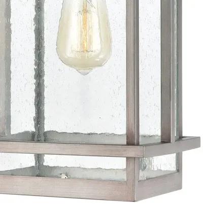 Breckenridge 19'' High 1-Light Silver Outdoor Sconce