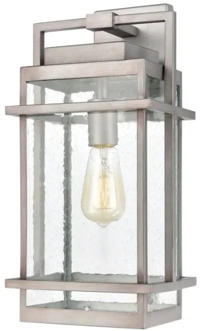 Breckenridge 19'' High 1-Light Silver Outdoor Sconce