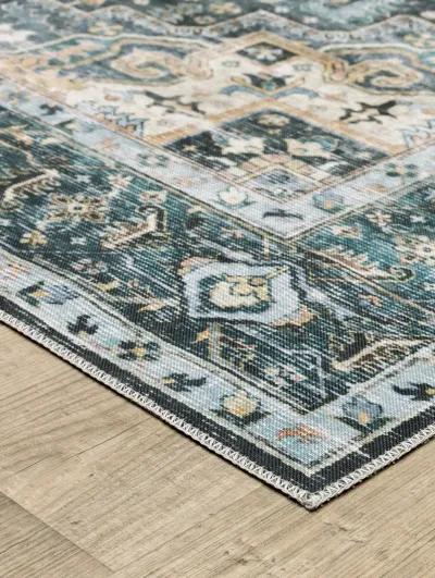 Charleston 2' x 3' Blue Rug