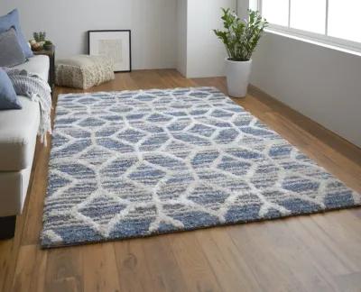 Mynka 39ICF Blue/Ivory 9' x 12' Rug