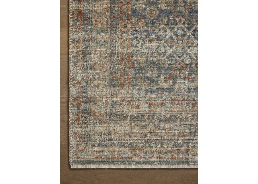 Heritage HER-12 Blue / Rust 12''0" x 15''0" Rug by Patent Pending