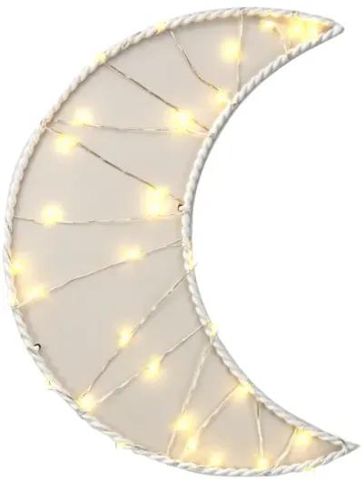 Lambs & Ivy Signature Moon LED Light Up Wall Decor/Wall Hanging