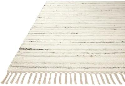 Nico Ivory/Stone 3'6" x 5'6" Accent Rug by Magnolia Home by Joanna Gaines x Loloi