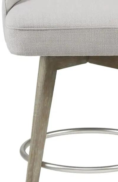 Belen Kox Reclaimed Grey Swivel Counter Stool, Belen Kox