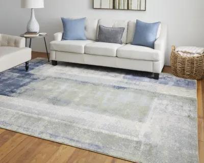 Clio 39K3F Blue/Green/Ivory 5' x 7'6" Rug