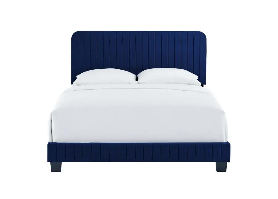 Modway - Celine Channel Tufted Performance Velvet Queen Platform Bed