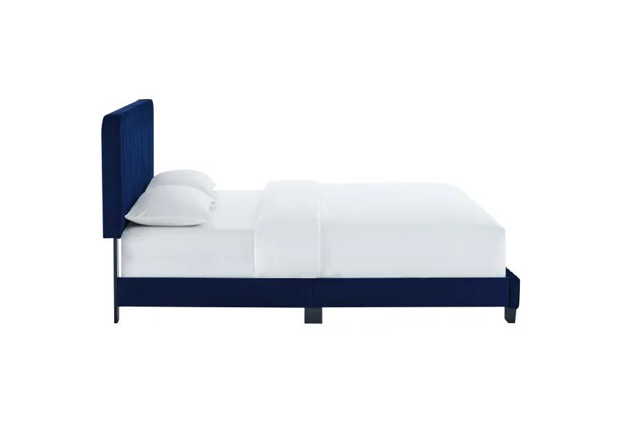 Modway - Celine Channel Tufted Performance Velvet Queen Platform Bed