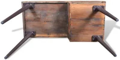 Reclaimed Wood Desk with Iron Legs, 241138