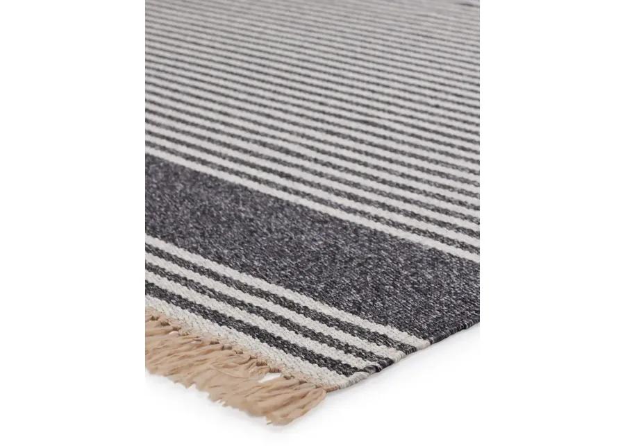 Morro Bay Strand Gray 3' x 8' Runner Rug