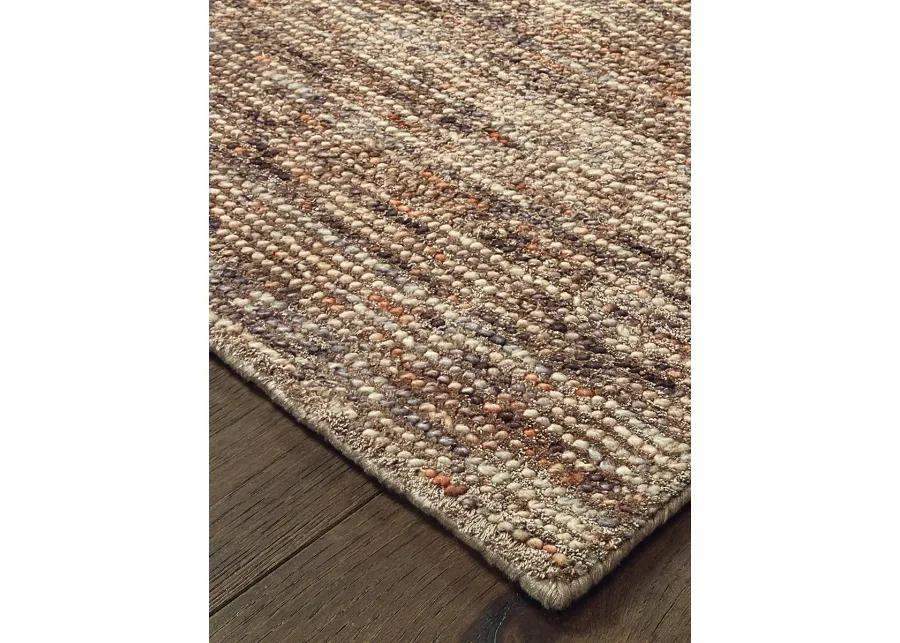 Lucent 5' x 8' Taupe Rug