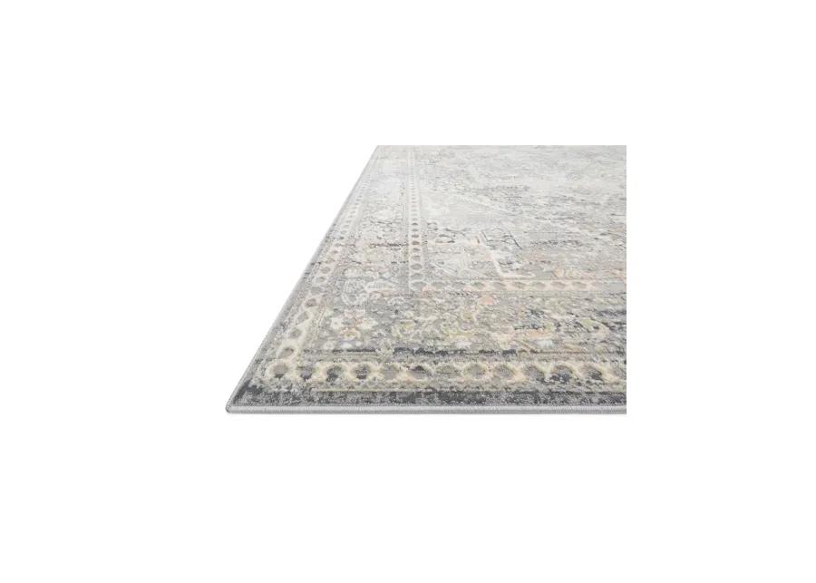 Lucia LUC01 Grey/Sunset 7'9" x 10'6" Rug