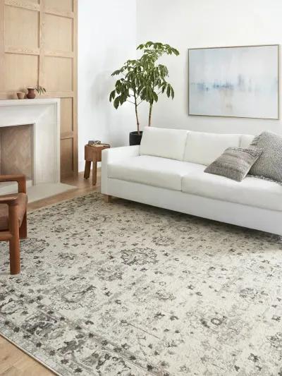 Estelle EST01 Ivory/Stone 3'11" x 5'7" Rug