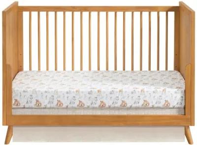 Oxford Baby Dawson 3 In 1 Convertible Crib Honey Brown