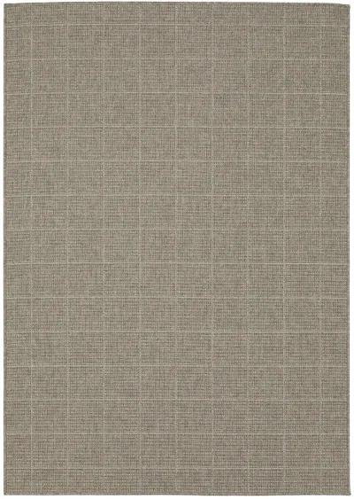 Caicos 6'7" x 9'2" Grey Rug