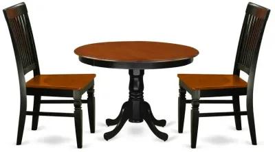 Dining Room Set Black & Cherry