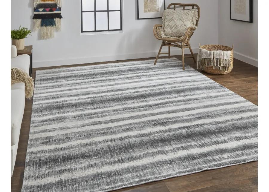 Mackay 8824F Gray/Ivory/Black 9' x 12' Rug