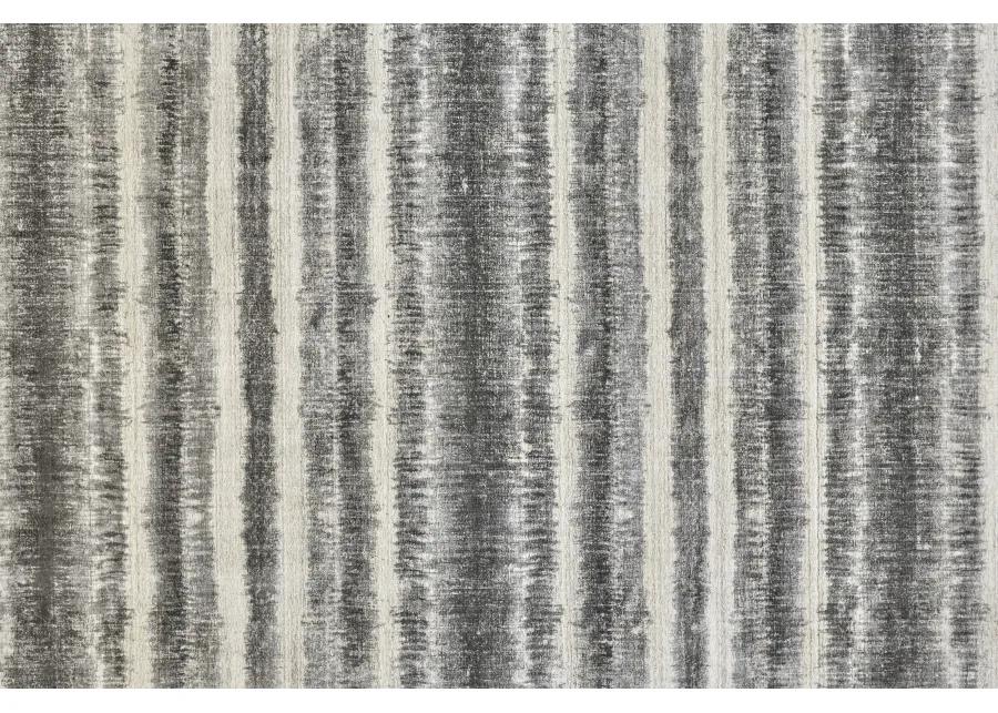 Mackay 8824F Gray/Ivory/Black 9' x 12' Rug