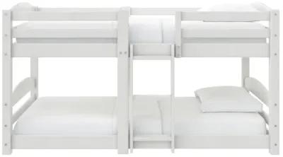 DHP Birley Low Wood Twin over Twin Bunk Bed for Kids