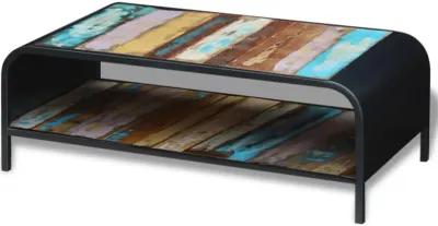 vidaXL Coffee Table Solid Reclaimed Wood