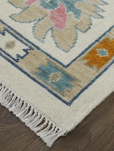 Karina 69G8F 8'6" x 11'6" Ivory/Blue/Pink Rug