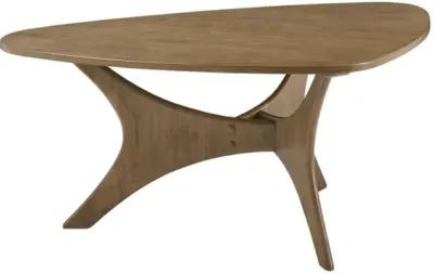 Blaze Triangle Wood Coffee Table