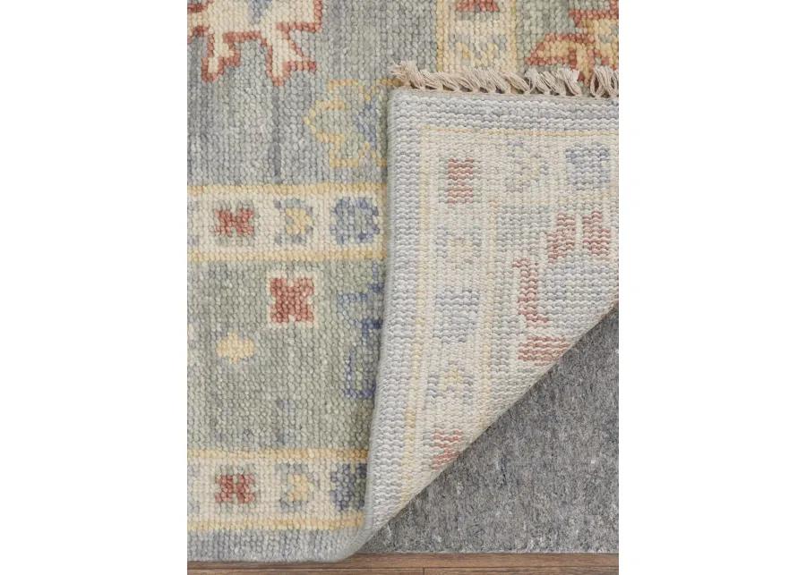 Fillmore 6954F 3' x 5' Blue/Taupe/Gray Rug