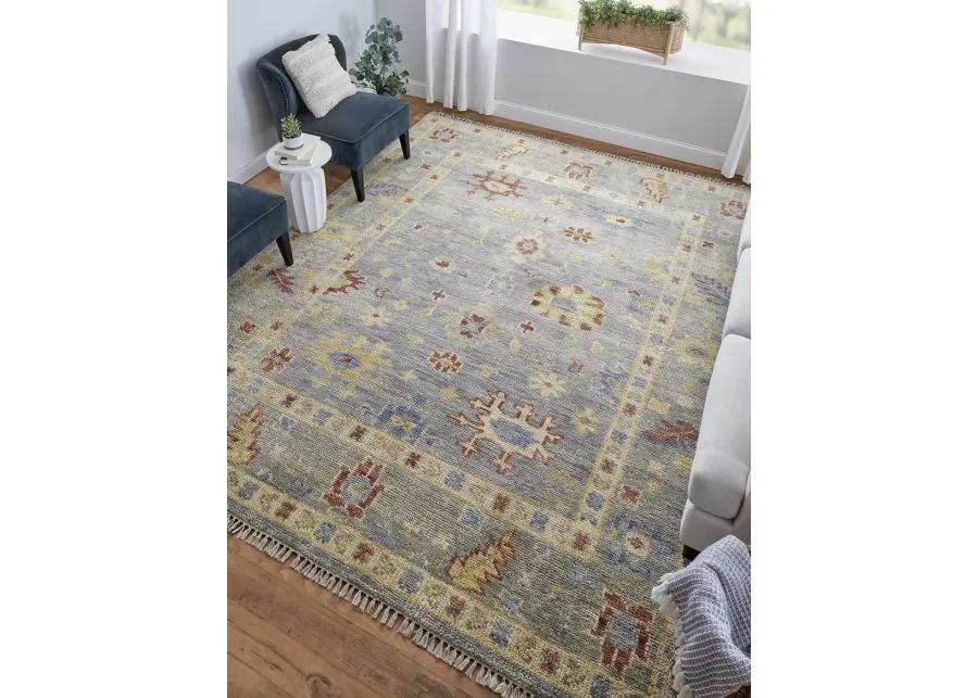 Fillmore 6954F 3' x 5' Blue/Taupe/Gray Rug