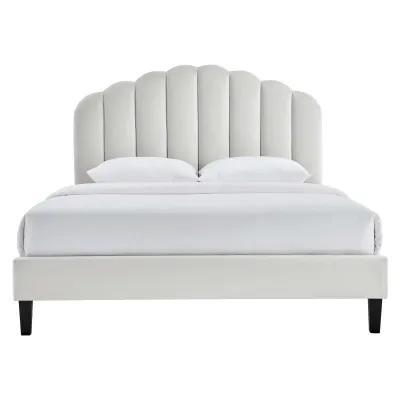 Modway - Daisy Performance Velvet Full Platform Bed