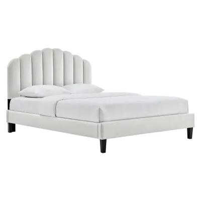 Modway - Daisy Performance Velvet Full Platform Bed