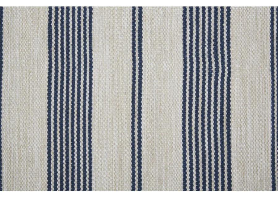 Duprine 0560F White/Ivory/Blue 4' x 6' Rug