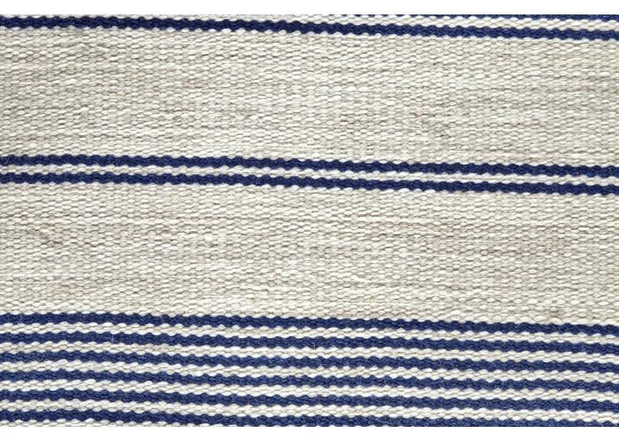 Duprine 0560F White/Ivory/Blue 4' x 6' Rug